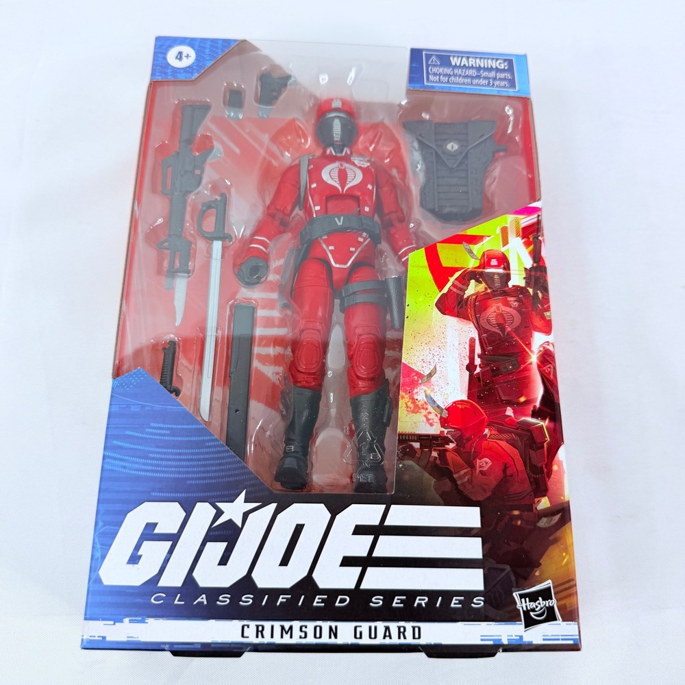 GI Joe Classified Series Crimson Guard Cobra Action Figure Hasbro F4027 E8346
